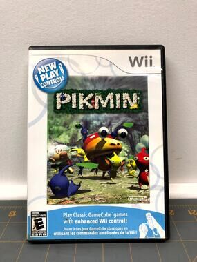 Wii Nintendo Pikmin Video Game w/ Manual